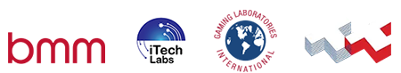 Certified Labs Logos of Certification Labs include: BMM, iTech Labs, Gaming Laboratories International, and Technical Systems Testing.
