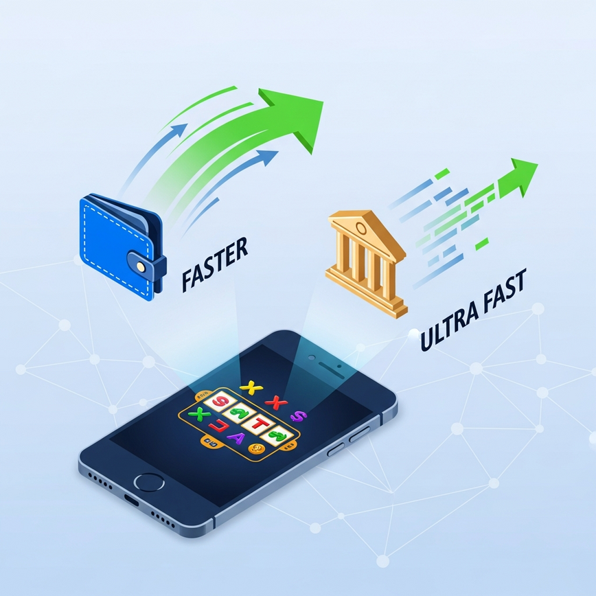 Menggambarkan perbandingan kelajuan antara deposit dan pengeluaran untuk TnG dan DuitNow dalam permainan slot dalam talian.