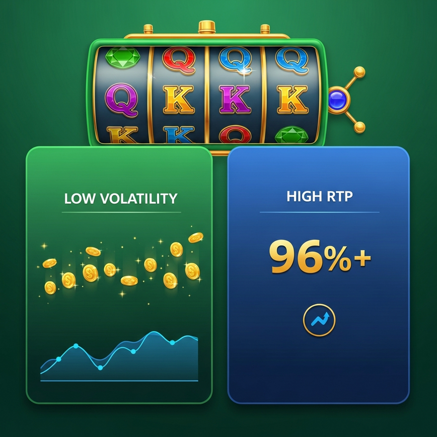 Menggambarkan kepentingan pemilihan game berdasarkan RTP dan volatility, membimbing pemain bajet untuk memilih game bagi sesi yang lebih lama dan kemenangan yang lebih kerap.