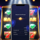 Vibrant mobile phone screen showing 'Deposit Confirmed' from an e-wallet, overlaid on a dynamic online slot machine interface with glowing winning symbols, representing fast and secure casino deposits.