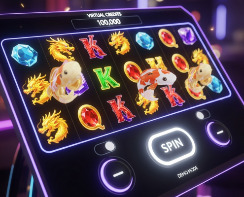 A vibrant and modern Jili-style online slot game interface showing virtual credits, indicating it is in free-to-play demo mode.