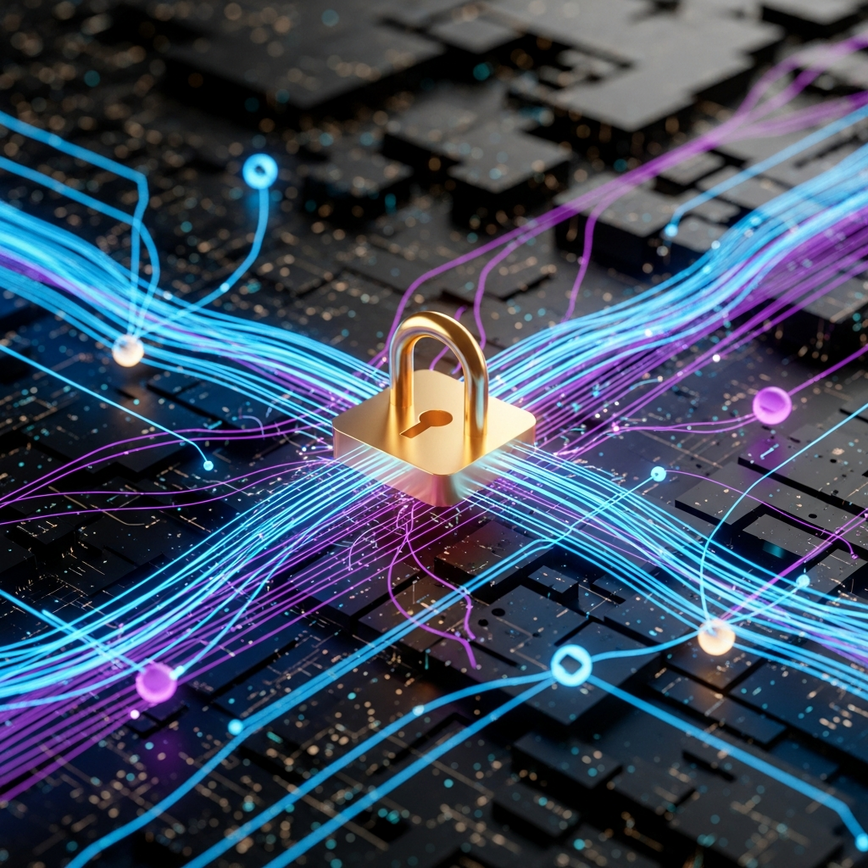 Illustrates the technical factors and security measures (like SSL encryption) involved in DuitNow transactions, emphasizing data protection and network integrity.