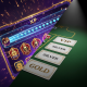 A dynamic comparison of casino loyalty programs: on one side, a modern, pirate-themed interface with a glowing XP bar, and on the other, traditional bronze, silver, and gold VIP cards.