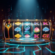 A premium Monkey King themed online slot machine interface with a glowing holographic seal of RNG certification, symbolizing game fairness and player trust.