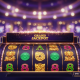 A luxurious online slot machine with a Chinese fortune theme, showing glowing dragon and jade coin symbols on the reels during a celebratory jackpot win.