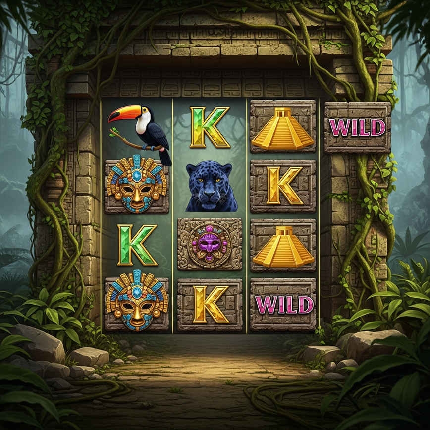 Imej tema pengembaraan klasik gaya lama yang mewakili permainan slot 918Kiss.